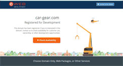 Desktop Screenshot of car-gear.com